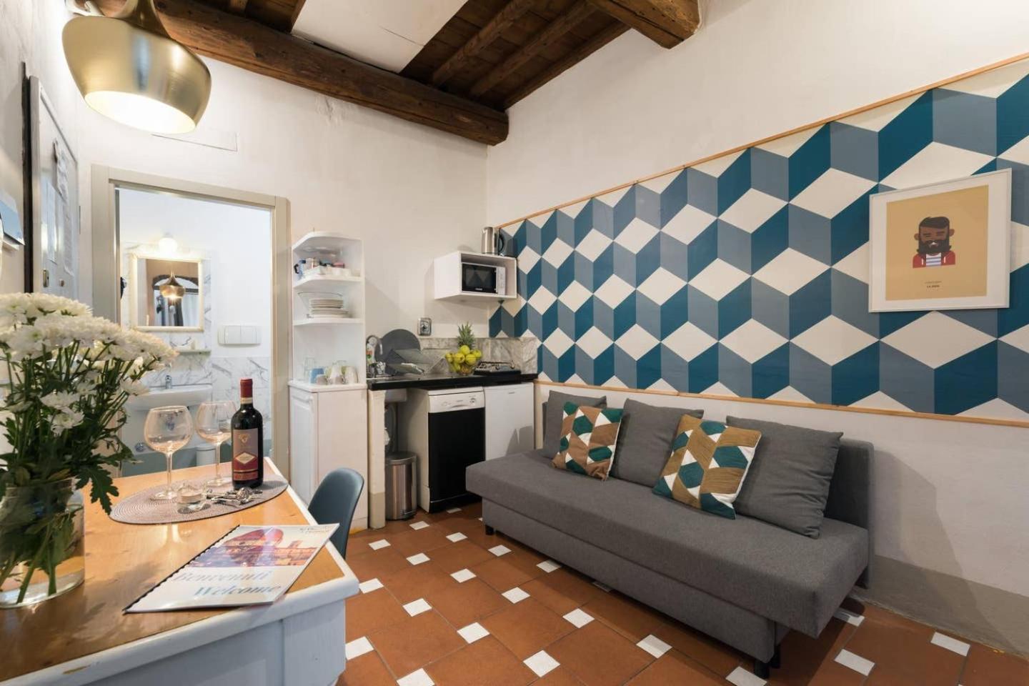 F4 - Santa Croce One Bedroom Flat 2 To 4 Guests Флоренция Экстерьер фото
